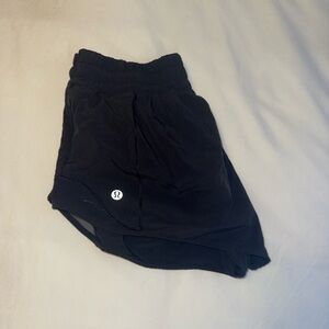 Hotty Hot Low-Rise Lined 2.5 Lulu Lemon Short Black